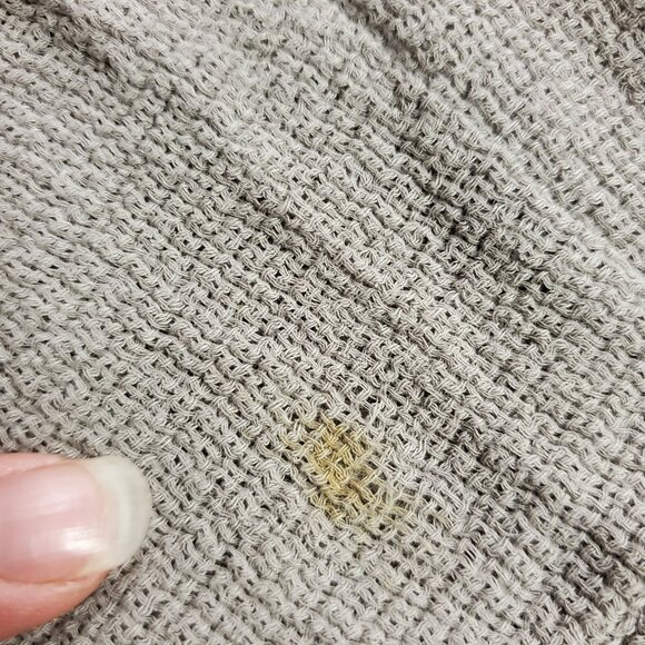 Soft Surroundings Womens Fairy Grunge Button Up Top Size L Lagom Bohemian Hippie - Picture 9 of 12